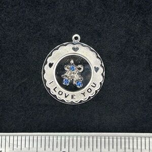 Vintage Sterling ‘I Love You’ Charm
